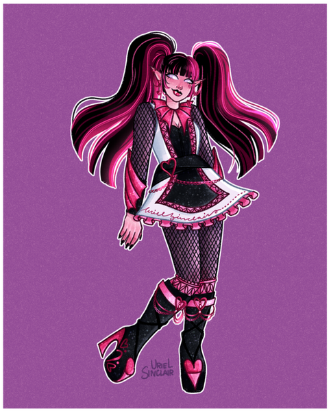 Draculaura ꩜ july 2022