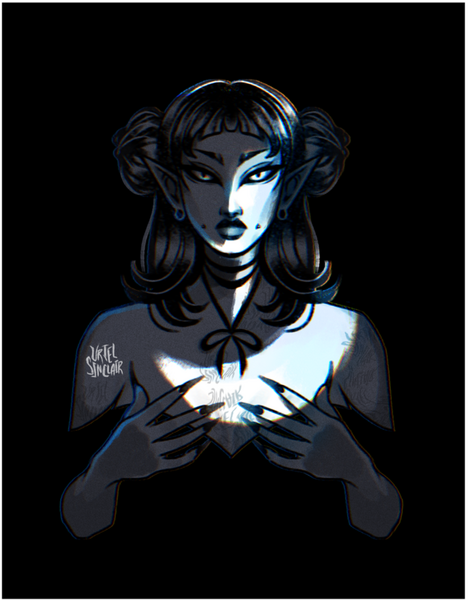 Goth Girl redraw ꩜ jan 2026
