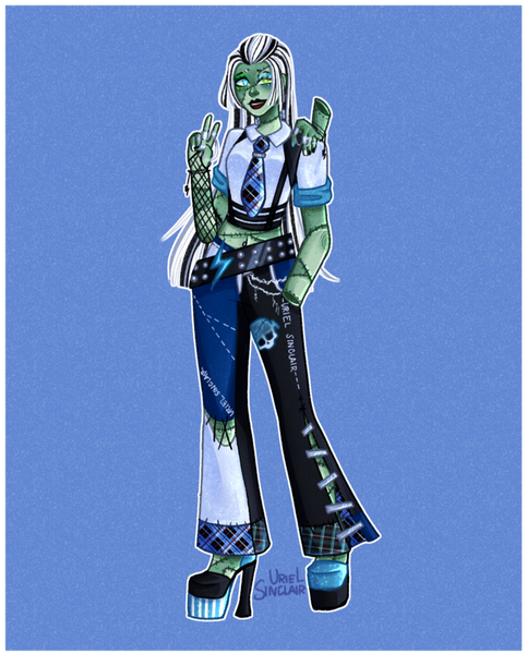 Frankie Stein ꩜ july 2022