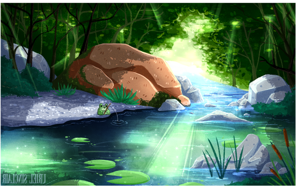 Froggie Fishing ꩜ august 2021